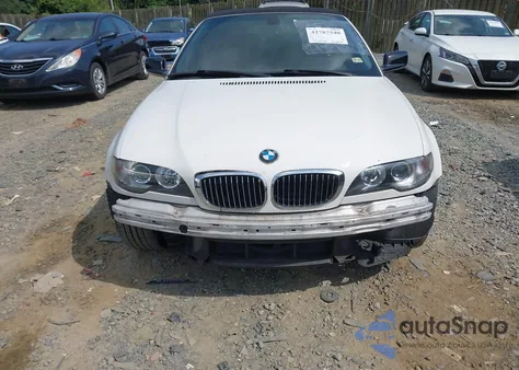 2006 BMW 325Ci from USA, damaged, VIN WBABW33486PX87963
